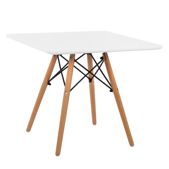 ΤΡΑΠΕΖΙ KID 60X60X51Yεκ. ΛΕΥΚΟ FB98452.01