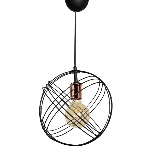 ΦΩΤΙΣΤΙΚΟ ΟΡΟΦΗΣ ΜΕΤΑΛΛΙΚΟ ΜΑΥΡΟ FB97505.01 30x60 εκ.