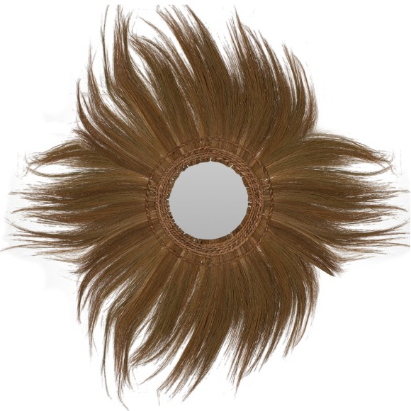 ΚΑΘΡΕΠΤΗΣ ΣΤΡΟΓΓΥΛΟΣ ΜΕ ΠΛΑΙΣΙΟ ΦΛΟΙΟ ΜΠΑΝΑΝΑΣ ΣΕ ΧΡΩΜΑ ΦΥΣΙΚΟ 100x4x100 ΕΚ.FB97735