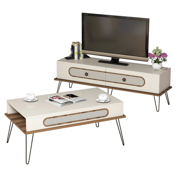 ΣΥΝΘΕΣΗ ΣΑΛΟΝΙΟΥ ΜΕΛΑΜΙΝΗΣ 2ΤΜΧ ΚΡΕΜ-ΚΑΡΥΔΙ FB911851.01