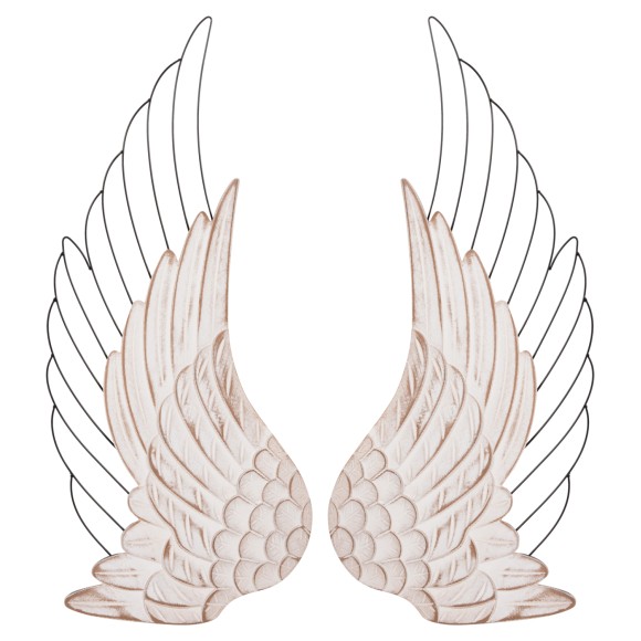 ΔΙΑΚΟΣΜΗΤΙΚΟ ΤΟΙΧΟΥ ΣΕΤ 2ΤΜΧ ΦΤΕΡΑ FB94223 MDF ΣΕ ΛΕΥΚΟ-ΜΑΥΡΟ ΜΕΤΑΛΛΟ 39x1,5x92Υ εκ.