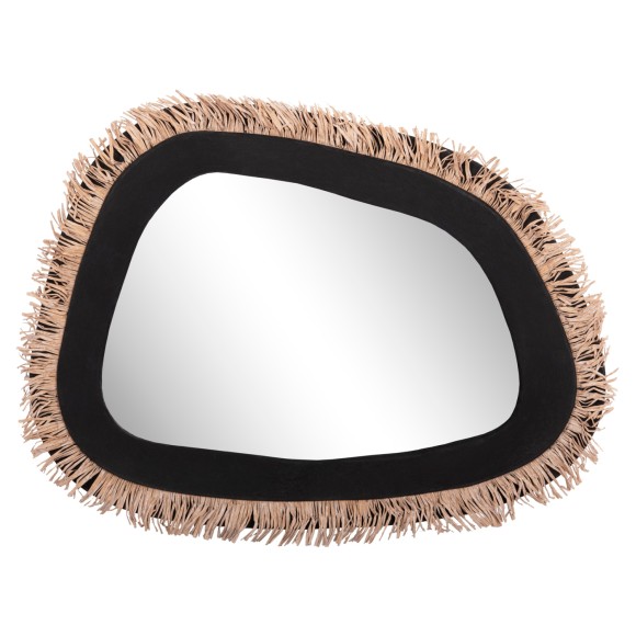 ΚΑΘΡΕΠΤΗΣ ΤΟΙΧΟΥ FB94530 MDF ΜΑΥΡΟ-ΔΙΑΚΟΣΜΗΣΗ ΣΕ ΜΠΕΖ 80x1,8x60Υεκ.