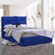 ΚΡΕΒΑΤΙ ROYALTY ΑΠΟ ΒΕΛΟΥΔΟ ΜΠΛΕ ΥΠΕΡΔΙΠΛΟ 160x200 εκ. FB9563.08