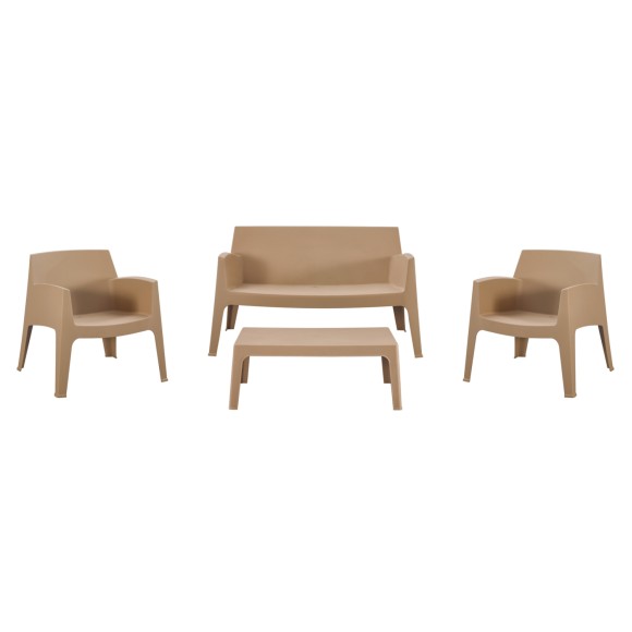 ΣΕΤ LOUNGE 4ΤΜΧ FB921275.03 ΚΑΠΟΥΤΣΙΝΟ ΠΟΛΥΠΡΟΠΥΛΕΝΙΟ