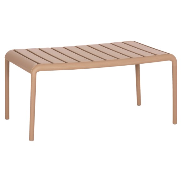 ΤΡΑΠΕΖΙ ΣΑΛΟΝΙΟΥ ΕΞΩΤΕΡΙΚΟΥ ΧΩΡΟΥ ΧΑΜΗΛΟ FB96334.04 ΠΟΛΥΠΡΟΠΥΛΕΝΙΟ ΚΑΠΟΥΤΣΙΝΟ 100x60x46Υεκ