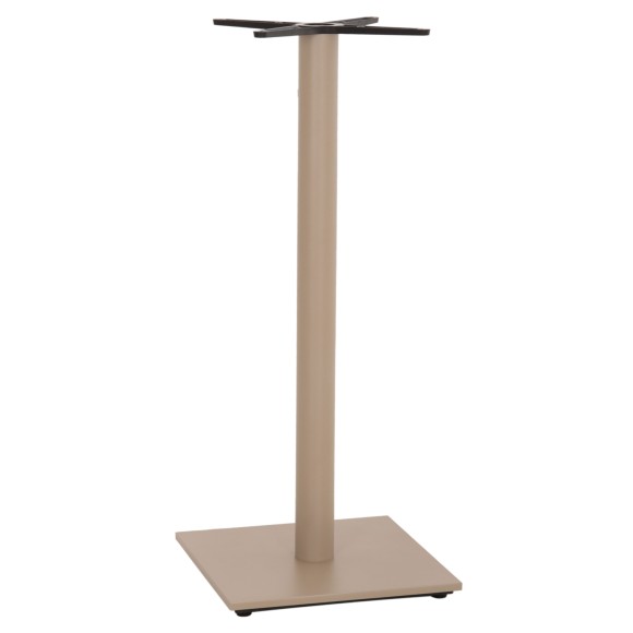 ΒΑΣΗ ΤΡΑΠΕΖΙΟΥ ΜΠΑΡ FB9439.25 ΜΕΤΑΛΛΙΚΗ ΚΑΠΟΥΤΣΙΝΟ ΜΑΤ-ΡΕΓΟΥΛΑΤΟΡΟΙ 46x46x108Yεκ.