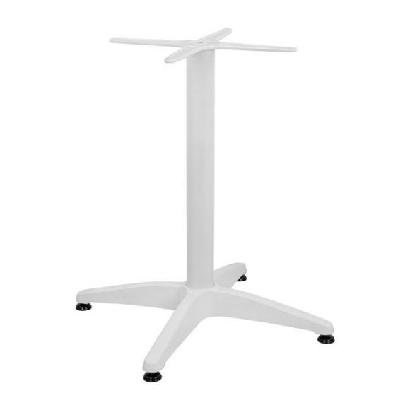 ΒΑΣΗ ΑΛΟΥΜΙΝΙΟΥ 4ΝΥΧΗ 66x66x69Υεκ. ΜΕ ΣΤΑΥΡΟ 45x45εκ. FB9448.02 ΛΕΥΚΗ