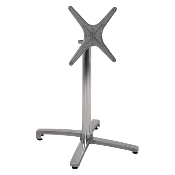 ΒΑΣΗ ΑΛΟΥΜΙΝΙΟΥ ΠΤΥΣΣΟΜΕΝΗ ΧΡΩΜΙΟΥ 69Χ69Χ73Υεκ. ΜΕ ΣΤΑΥΡΟ 48Χ48εκ.FB9459.03