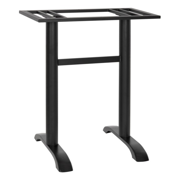 ΒΑΣΗ ΜΕΤΑΛΛΙΚΗ ΔΙΠΛΗ ΜΑΥΡΗ ΜΠΑΡ ΜΕΣΑΙΟΥ ΥΨΟΥΣ 40Χ80Χ91Υεκ. FB9479.01