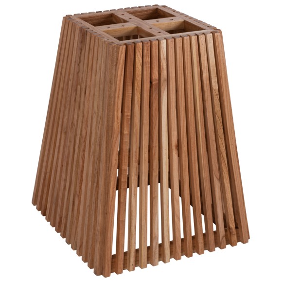 ΒΑΣΗ ΤΡΑΠΕΖΙΟΥ ΕΣΩΤ.ΧΩΡΟΥ ΤΕΤΡΑΓΩΝΗ FB99460.01 ΞΥΛΟ MINDI ΣΕ ΦΥΣΙΚΟ 60x60x75Y εκ.