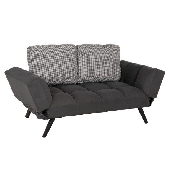 ΚΑΝΑΠΕΣ 3ΘΕΣΙΟΣ ΠΟΛΥΜΟΡΦΙΚΟΣ FB93169.01 ΓΚΡΙ ΜΕ ΜΑΞΙΛΑΡΙΑ 190Χ75Χ89Υ εκ.