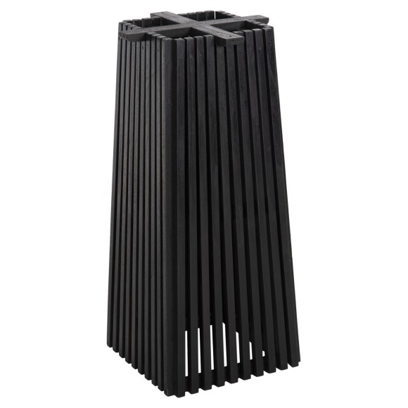 ΒΑΣΗ ΤΡΑΠΕΖΙΟΥ ΕΣΩΤ.ΧΩΡΟΥ ΜΕΣ.ΥΨΟΥΣ BAR ΤΕΤΡΑΓΩΝΗ FB99858.12 ΞΥΛΟ MINDI-ΜΑΥΡΟ 40x40x90Yεκ