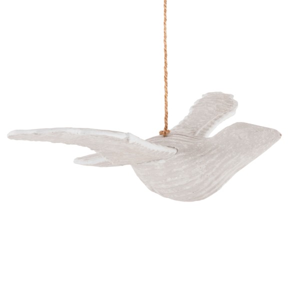 ΚΡΕΜΑΣΤΟ ΔΙAΚΟΣΜΗΤΙΚΟ ΓΛΑΡΟΣ FB94301 ΞΥΛΟ ΑΛΜΠΑΣΙΑΣ ΣΕ WHITEWASH 65x40x16-96Y εκ.