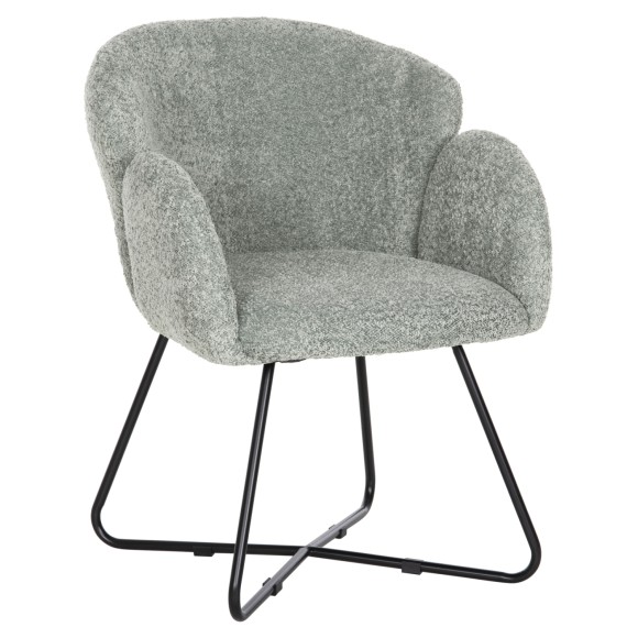 ΠΟΛΥΘΡΟΝΑ FB99603.05 ΦΥΣΤΙΚΙ ΜΠΟΥΚΛΕ-ΜΑΥΡΑ ΜΕΤΑΛ.ΠΟΔΙΑ ΧΙΑΣΤΙ 59,5x64x77Υεκ