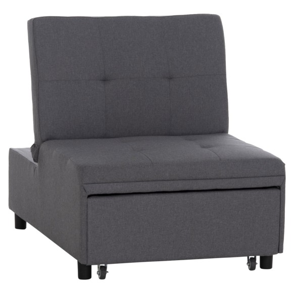 ΠΟΛΥΘΡΟΝΑ-ΚΡΕΒΑΤΙ FB93295.01 ΓΚΡΙ ΥΦΑΣΜΑ 75x106x87Υεκ.