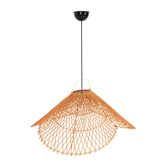 ΦΩΤΙΣΤΙΚΟ ΟΡΟΦΗΣ ΚΡΕΜΑΣΤΟ FB97878.01 RATTAN ΣΕ ΜΠΕΖ ΤΗΣ ΑΜΜΟΥ ΧΡΩΜΑ Φ58,5x31Yεκ