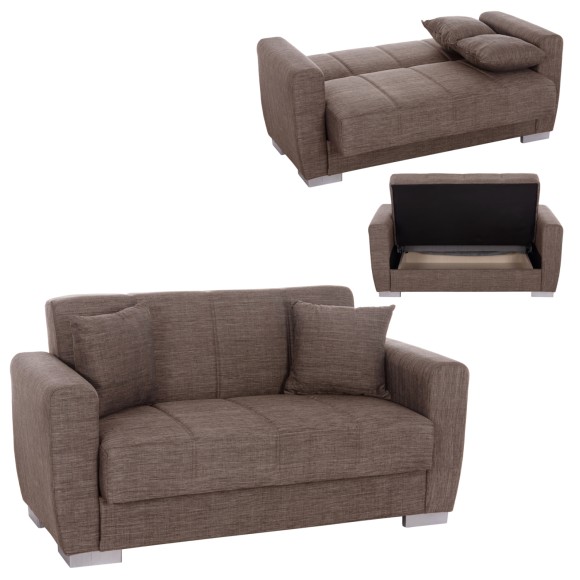 ΚΑΝΑΠΕΣ ΚΡΕΒΑΤΙ ΔΙΘΕΣΙΟΣ ΚΑΦΕ FB93241.02 153x87x77 εκ.