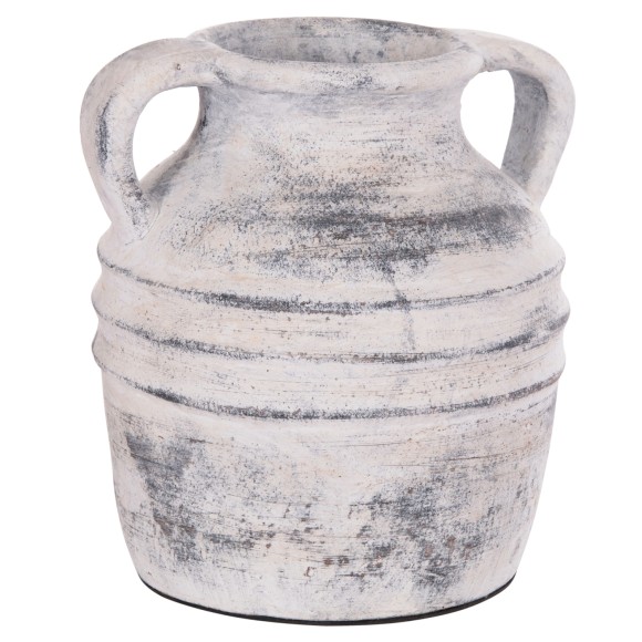 ΔΙΑΚΟΣΜΗΤΙΚΟ ΕΠΙΤΡΑΠΕΖΙΟ ΒΑΖΟ FB94398 ΤΕΡΑΚΟΤΑ ΣΕ ΑΝΟΙΧΤΟ ΓΚΡΙ Φ21x22Υεκ.