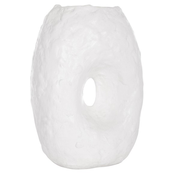 ΕΠΙΤΡΑΠΕΖΙΟ ΔΙΑΚΟΣΜΗΤΙΚΟ ΒΑΖΟ FB94673.02L ΛΕΥΚΗ ΤΕΡΑΚΟΤΑ--26.5x16x36.5Υεκ