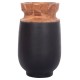 ΔΙΑΚΟΣΜΗΤΙΚΟ ΒΑΖΟ ΔΑΠΕΔΟΥ FB94662.01S FIBER CEMENT ΜΑΥΡΟ--ΞΥΛΟ ΤΕΑΚ Φ34x60Υεκ.