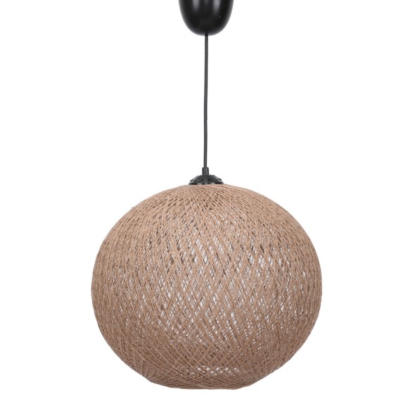 ΦΩΤΙΣΤΙΚΟ ΟΡΟΦΗΣ ΕΣΩΤΕΡΙΚΟΥ ΧΩΡΟΥ ΚΡΕΜΑΣΤΟ ΑΠΟ ΣΧΟΙΝΙ ΜΠΕΖ FB97383.01 Φ38x70Υ εκ.