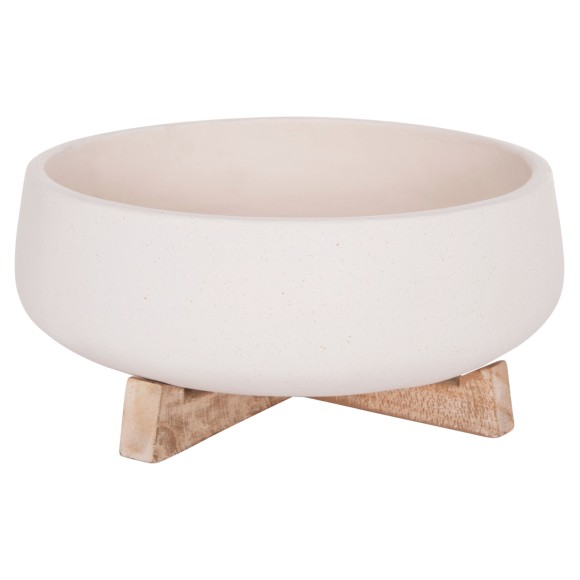 ΓΛΑΣΤΡΑ ΕΣ.ΧΩΡΟΥ FB94674.02M ΛΕΥΚΟ FIBER CEMENT--TEAK ΒΑΣΗ 27x26,5x12Υεκ.