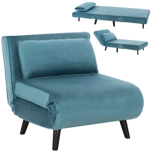 ΠΟΛΥΘΡΟΝΑ ΚΡΕΒΑΤΙ FB98425.25 ΒΕΛΟΥΔΟ ΣΕ ΧΡΩΜΑ ΜΕΝΤΑ 78x88x78Υεκ.