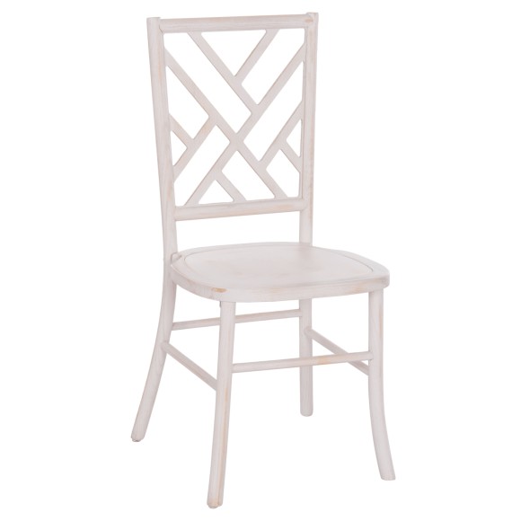 ΚΑΡΕΚΛΑ ΑΠΟ ΞΥΛΟ ΤΟΟΝ WHITE WASH ΚΟΝΤΡΑ ΠΛΑΚΕ ΚΑΘΙΣΜΑ 44.5x48x96Υεκ.FB99410.05