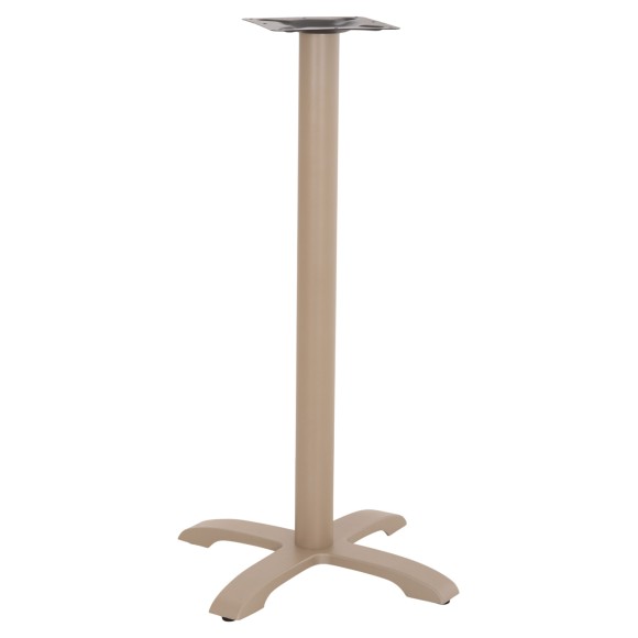 ΒΑΣΗ ΤΡΑΠΕΖΙΟΥ ΜΠΑΡ ΑΠΟ ΜΕΤΑΛΛΟ/ΜΑΝΤΕΜΙ FB9417.25 ΚΑΠΟΥΤΣΙΝΟ 62x62x108Υεκ.