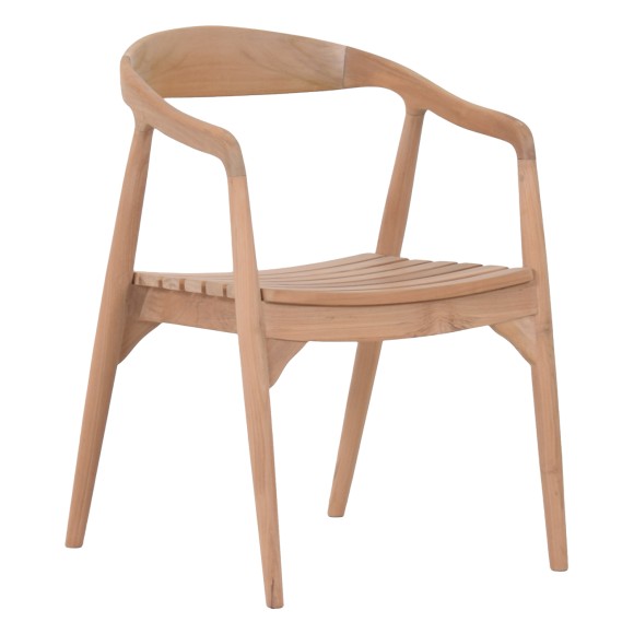 ΠΟΛΥΘΡΟΝΑ ΕΞΩΤΕΡΙΚΟΥ ΧΩΡΟΥ FB918106 ΞΥΛΟ TEAK-ΦΥΣΙΚΟ ΧΡΩΜΑ 54x56x75.5Υεκ.