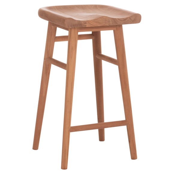 ΣΚΑΜΠΟ ΜΠΑΡ FB918108 ΞΥΛΟ ΤΕΑΚ ΣΕ ΦΥΣΙΚΟ 40.5x44x74Υεκ.