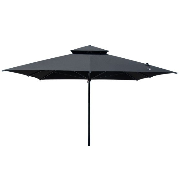 ΕΠΑΓΓΕΛΜΑΤΙΚΗ ΟΜΠΡΕΛΑ ALU ΤΗΛΕΣΚΟΠΙΚΗ FB96031.03 4x4x2,95-4Μ ΜΕ ΜΑΥΡΟ ΑΚΡΥΛΙΚΟ ΠΑΝΙ