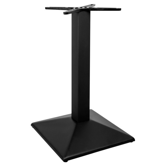 ΒΑΣΗ ΜΕΤΑΛΛΙΚΗ 45χ45χ74εκ ΜΕ ΜΑΝΤΕΜΕΝΙΟ ΣΤΑΥΡΟ 45Χ45εκ.ΠΥΡΑΜΙΔΑ ΜΑΥΡΗ FB9408