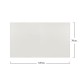 ΕΠΙΦΑΝΕΙΑ ΤΡΑΠΕΖΙΟΥ FB95163.01 HPL 120X70 εκ. ΛΕΥΚΗ