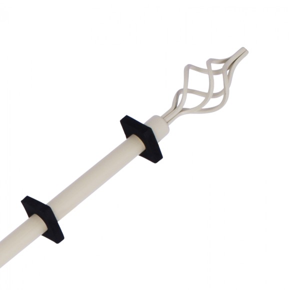 ΚΟΥΡΤΙΝΟΞΥΛΟ 110 210cm FB911280.02 ΜΕΤΑΛΛΙΚΟ ΠΤΥΣ/ΝΟ IVORY Ε 316 ΓΥΡΙΣΤΟ