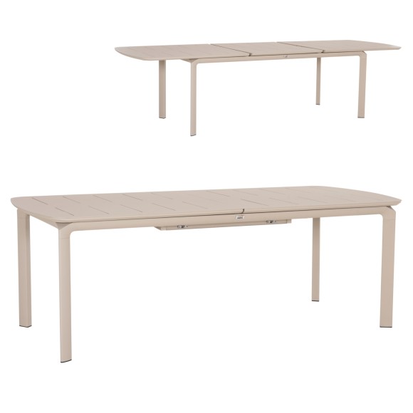 ΤΡΑΠΕΖΙ ΕΠΕΚΤΕΙΝΟΜΕΝΟ FB96415.05 ΜΠΕΖ ΑΛΟΥΜΙΝΙΟ 220-300x100x75Υεκ