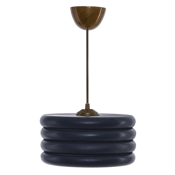 ΦΩΤΙΣΤΙΚΟ ΟΡΟΦΗΣ ΚΡΕΜΑΣΤΟ ΑΠΟ ΞΥΛΟ ΑΝΘΡΑΚΙ FB97655.03 Φ23x57 εκ.