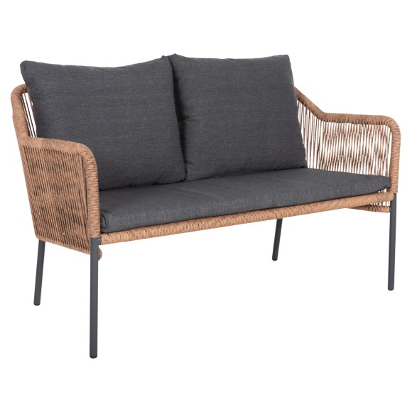 ΚΑΝΑΠΕΣ ΕΞ.ΧΩΡΟΥ FB96054.03 ΑΛΟΥΜ. ΑΝΘΡΑΚΙ-ΣΥΝΘ.RATTAN ΜΠΕΖ-ΑΝΘΡΑΚΙ ΜΑΞΙΛΑΡΙΑ