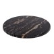 ΕΠΙΦΑΝΕΙΑ ΤΡΑΠΕΖΙΟΥ Φ60Χ2.5εκ. 5787 WERZALIT BLACK GOLD MARBLE FB95227.15