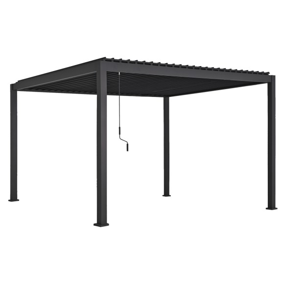 ΒΙΟΚΛΙΜΑΤΙΚΗ ΠΕΡΓΚΟΛΑ ΑΛΟΥΜΙΝΙΟΥ FB96612.01 ΜΕ ΜΕΤΑΛ. ΠΕΡΣΙΔΕΣ--300x400x240Υ