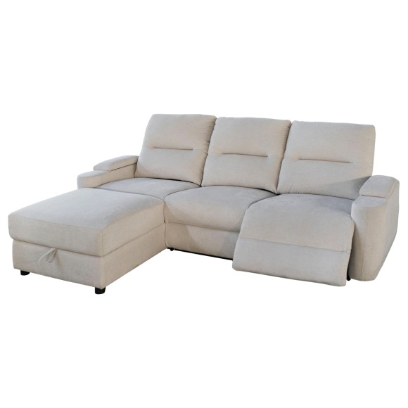 ΚΑΝΑΠΕΣ ΑΡΙΣΤΕΡΗ ΓΩΝΙΑ FB93308.01L ΑΝΑΚΛΙΣΗ & ΑΠΟΘ.ΧΩΡΟΣ--ΜΠΕΖ 246x159x97Υεκ