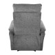 ΠΟΛΥΘΡΟΝΑ RELAX ΜΕ ΗΛΕΚΤΡΙΚΗ ΑΝΑΚΛΙΣΗ FB93309.03 ΓΚΡΙ ΥΦΑΣΜΑ 75x86x100Yεκ