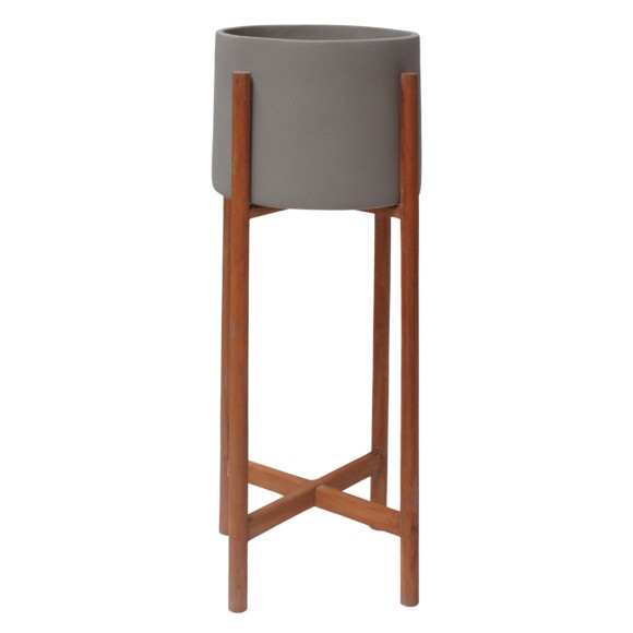 ΓΛΑΣΤΡΑ ΕΣΩΤ.ΧΩΡΟΥ FB94684.03L FIBER CEMENT ΧΡΩΜΑ ΓΚΡΙ--ΒΑΣΗ TEAK Φ27x66Υ