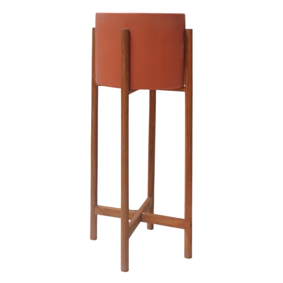 ΓΛΑΣΤΡΑ ΕΣΩΤ.ΧΩΡΟΥ FB94684.08L FIBER CEMENT ΧΡΩΜΑ ΤΕΡΑΚΟΤΑ--ΒΑΣΗ TEAK Φ27x66Υ