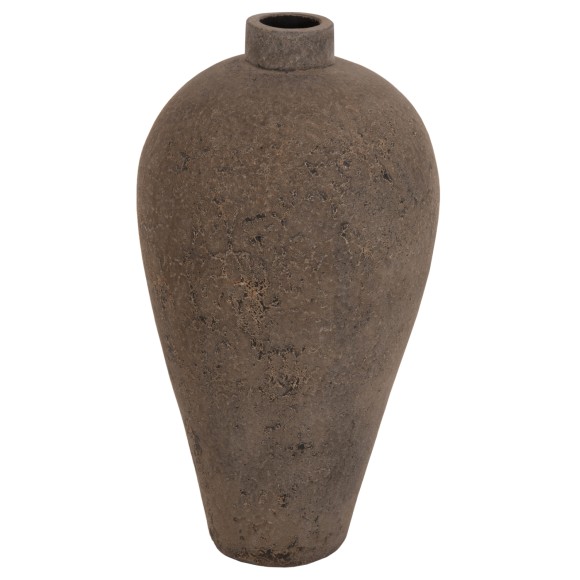 ΔΙΑΚΟΣΜΗΤΙΚΟ ΒΑΖΟ ΔΑΠΕΔΟΥ FB97930 ΤΕΡΑΚΟΤΑ ΣΕ ΓΚΡΙ ΑΠΟΧΡΩΣΗ Φ40x80Υ εκ.