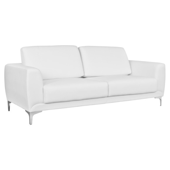 ΚΑΝΑΠΕΣ 3ΘΕΣΙΟΣ FB93121.32 ΜΕ ΛΕΥΚΟ PU 190x81x81 εκ.