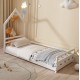 ΚΡΕΒΑΤΙ ΠΑΙΔΙΚΟ ΜΕ ΣΤΡΩΜΑ FB921301 ΞΥΛΟ ΠΕΥΚΟΥ ΣΕ ΛΕΥΚΟ--ΣΤΡΩΜΑ 90x190εκ