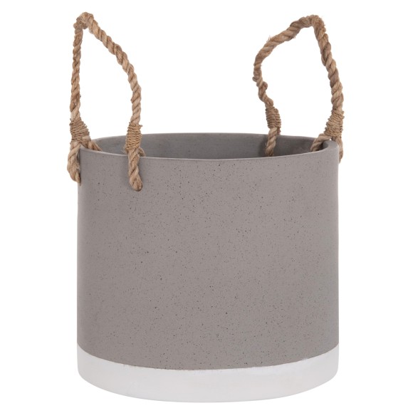 ΓΛΑΣΤΡΑ ΕΣ. ΧΩΡΟΥ FB94690S FIBER CEMENT ΓΚΡΙ & ΣΧΟΙΝΙ Φ23x20Υεκ.