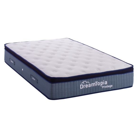 ΣΤΡΩΜΑ DREAMTOPIA, σειρά PRIVILEGE FB9660.120 POCKET SPRING ΜΕ ΑΝΩΣΤΡΩΜΑ 120X200x29Υεκ.