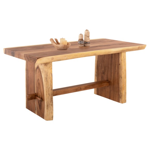 ΤΡΑΠΕΖΙ ΤΡΑΠΕΖΑΡΙΑΣ FB99490 ΜΑΣΙΦ ΞΥΛΟ SUAR 7,5εκ.TOP-ΦΥΣΙΚΟ 200x100x80Υεκ.